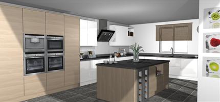 Design Remo Gloss White and Remo Elm
