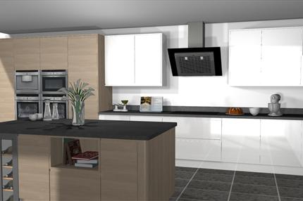 Design Remo Gloss White and Remo Elm