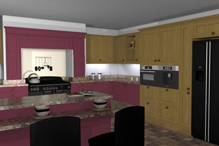 Broadoak Cranberry and Oak